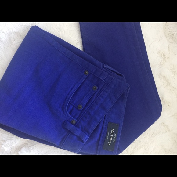 Jcrew Royal blue jeans - Picture 4 of 6